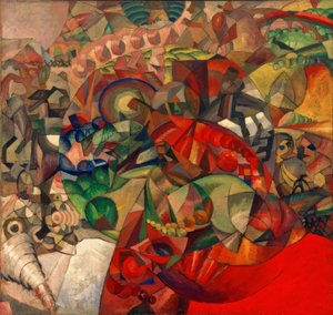愛国心が強い戦争の寓意 作： Aristarch Wassiljewitsch Lentulow