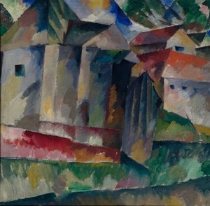 住宅 作： Aristarkh Vasilievic Lentulov