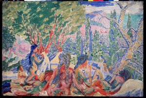 クリミアでは 作： Aristarkh Vasilievic Lentulov