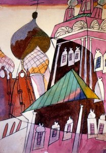 ノボデビッチ修道院（別名：ボゴロディッツェ・スモレンスキー修道院 作： Aristarkh Vasilievic Lentulov