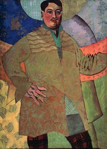 自画像 作： Aristarkh Vasilievic Lentulov