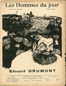 Les Hommes du jour "4号の表紙 作： Aristide Delannoy