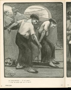 The Butter Plate, number 134, Satirical in B&W 作： Aristide Delannoy