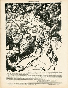 The Butter Plate, number 410, Satirical in B&W 作： Aristide Delannoy