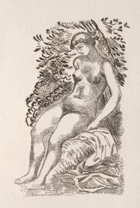 ピエール・ド・ロンサールの詩の挿絵 作： Aristide Maillol