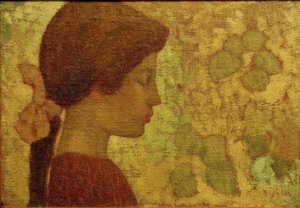 プロファイルの女の子 作： Aristide Maillol
