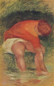 女性の研究、1937 作： Aristide Maillol