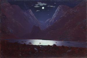 ダリアルゴージ 作： Arkhip Ivanovich Kuindzhi