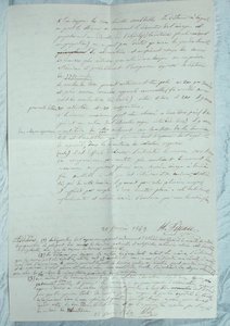フィゾーの光速測定実験についての手紙 作： Armand Hippolyte Louis Fizeau