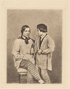 [男と男] 作： Armand Hippolyte Louis Fizeau