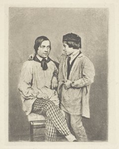 農民の父と息子 作： Armand Hippolyte Louis Fizeau