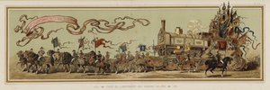 ベルギー国鉄創立50周年 作： Armand Jean Heins