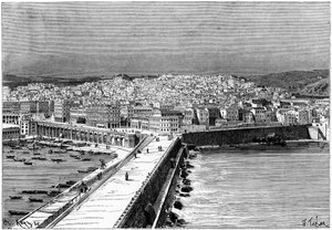 アルジェ、アルジェリア、c1890。