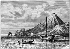 ホーナー岬、日本、1895年。 作： Armand Kohl