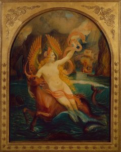 サイレン、1897年頃（キャンバスに油彩） 作： Armand Point