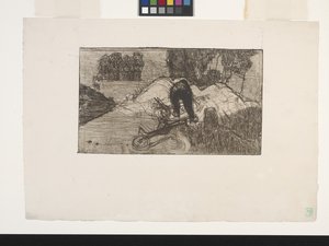 Le Debardeur (O Estivador) (gravura) 作： Armand Séguin