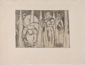 Les Rouisseuses (Pellankeräilijät) 1893 (etsaus)