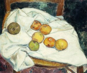 リンゴのある静物。 Nature Mort au Pommes、1896