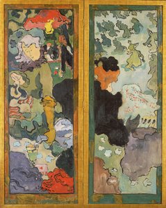 Pleasures of Life（painted screen） 作： Armand Séguin
