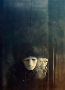  作： 