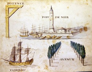 シャルル・プランテ・ファインアーツ社の「1814年のフランスのアルファベット・ブック」からの挿絵 作： Arnaud de Beauregard