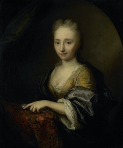 女性の肖像 作： Arnold Boonen (attributed to)