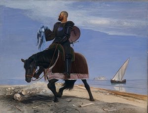 冒険家。 1882 作： Arnold Böcklin