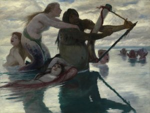 海で1883 作： Arnold Böcklin