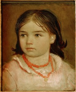 娘ルチアの子供の肖像画