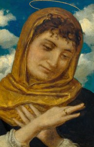 セントキャサリン、1880年。 作： Arnold Böcklin