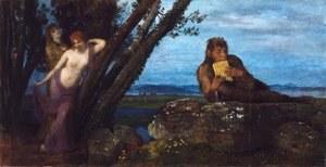春の夜、1879 作： Arnold Böcklin