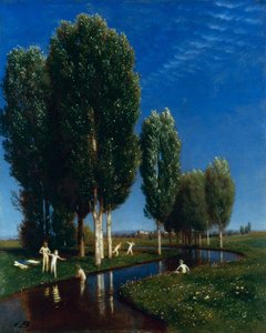 1881年夏の日 作： Arnold Böcklin