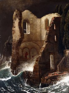 チャペル;チャペル、1898 作： Arnold Böcklin
