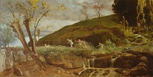 ダイアナの狩猟、1896 作： Arnold Böcklin