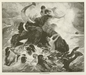 人魚 作： Arnold Böcklin