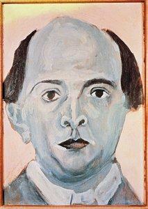 青の自画像 作： Arnold Schoenberg