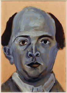 青の自画像 作： Arnold Schönberg