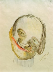 似顔絵 8 作： Arnold Schönberg