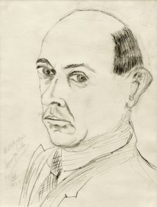 自画像 作： Arnold Schönberg