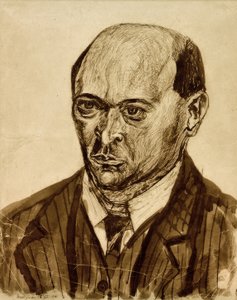 自画像 作： Arnold Schönberg