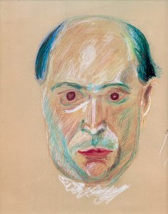 自画像 作： Arnold Schönberg
