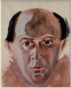 自画像 作： Arnold Schönberg
