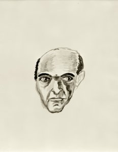 自画像 作： Arnold Schönberg