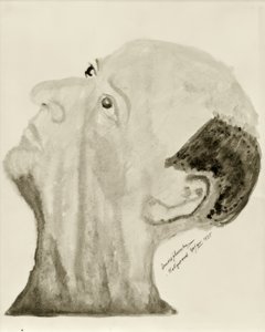 自画像 作： Arnold Schönberg