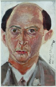 自画像 作： Arnold Schönberg