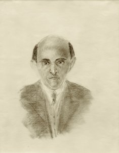 自画像 作： Arnold Schönberg