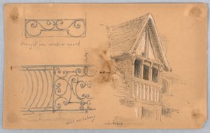 Lisieux の建築詳細 作： Arnold William Brunner