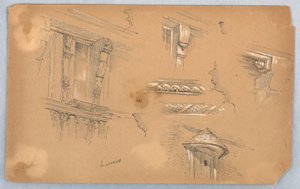 Lisieux の建築詳細 作： Arnold William Brunner