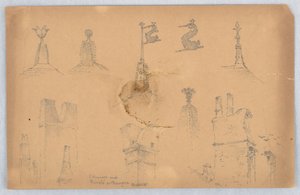 ブールジュの建築の詳細 作： Arnold William Brunner