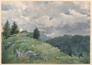 風景 作： Arnold William Brunner
